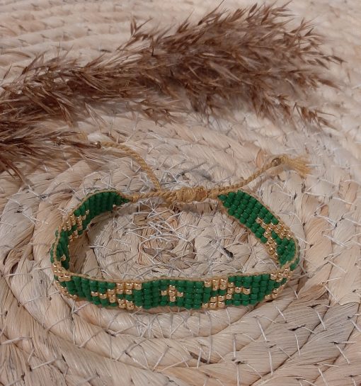 Byron happy bracelet groen