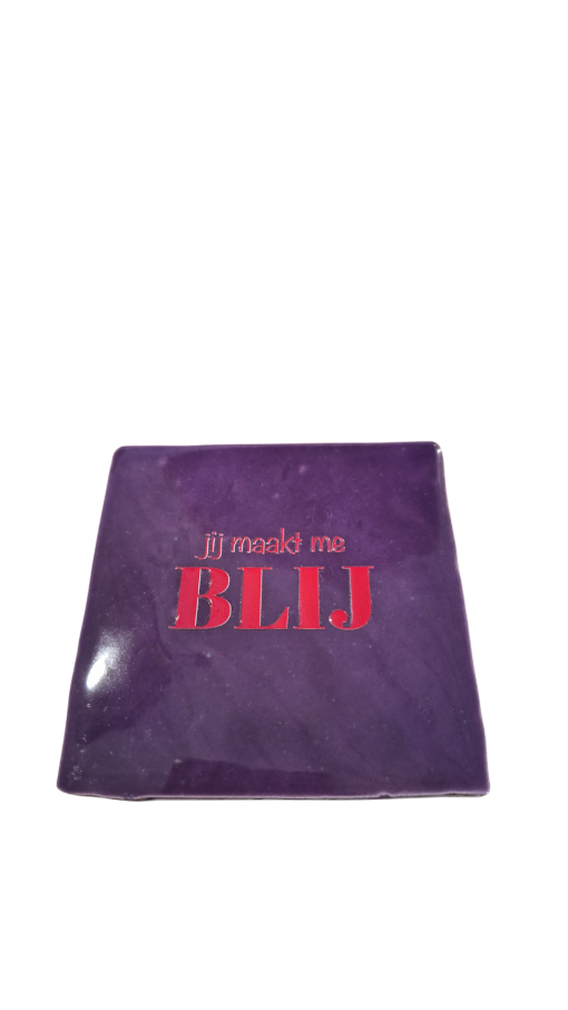 Quote tegeltje "Jij maakt me blij"