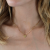 Heart padlock necklace - Afbeelding 2