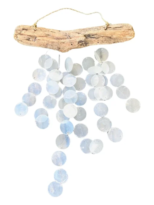 Cotton Counts Mobiel schelpen driftwood/drijfhout (VE 2)