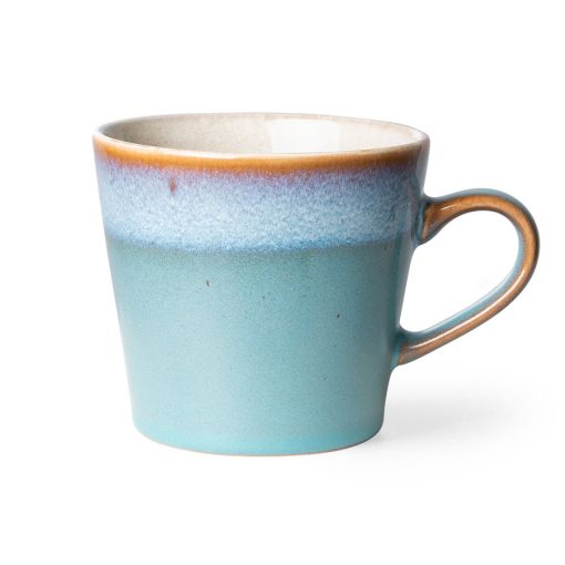 HK Living 70's ceramics cappuccino mug dusk