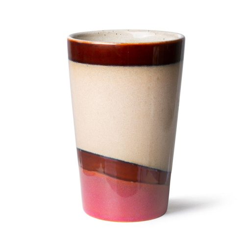 HK Living 70's ceramic tea mug dunes