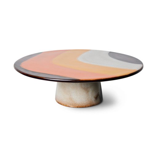 HK Living 70's ceramics plateau retro wave