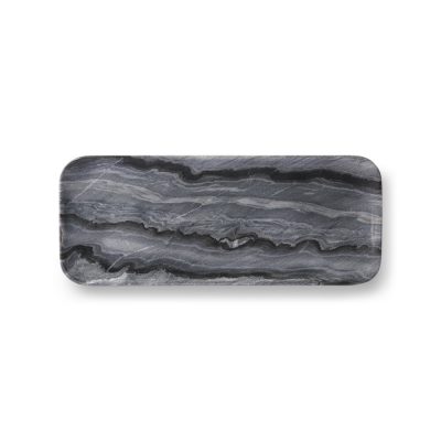 HK Living grey marble tray