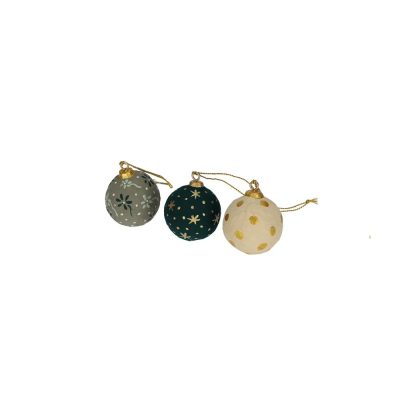 Jens Living set van 3 decoratie ballen