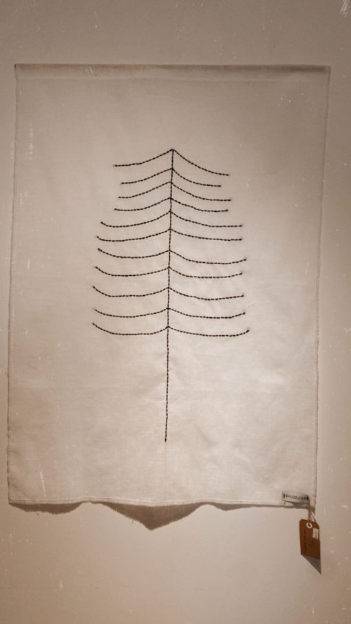 Huize Jolie - Handgemaakt wanddoek