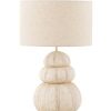 J-Line - lamp zee-egel poly beige