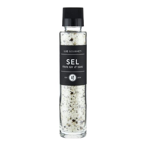 Lie Gourmet Zout met witte en zwarte peper