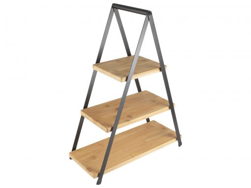 Gusta Etagère Drielaag Bamboe