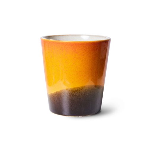 HK Living 70s ceramics mug Sunshine