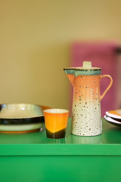 HK Living 70s ceramics mug Sunshine - Afbeelding 2