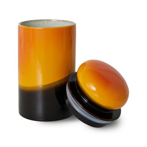 HK Living 70s ceramics: storage jar, sunshine - Afbeelding 2