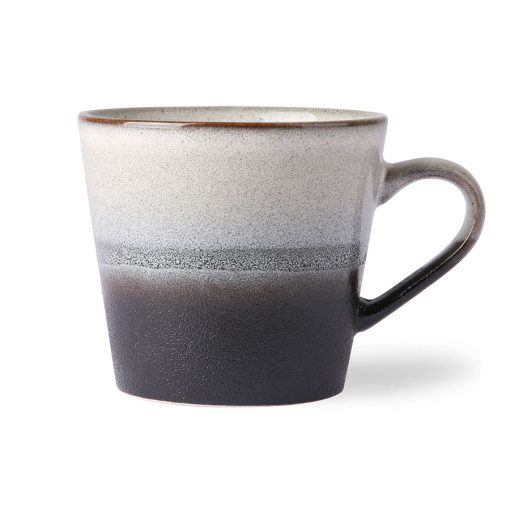 HK Living 70's ceramics cappuccino mug Rock