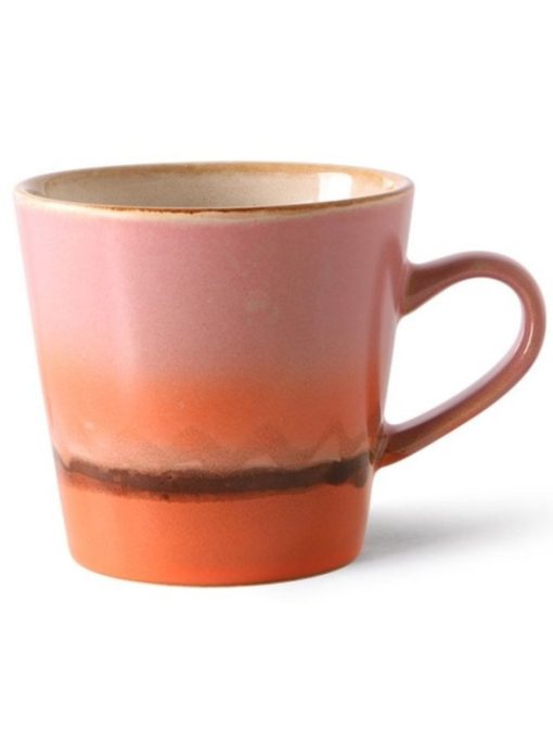 HK Living 70's ceramics cappuccino mug mars