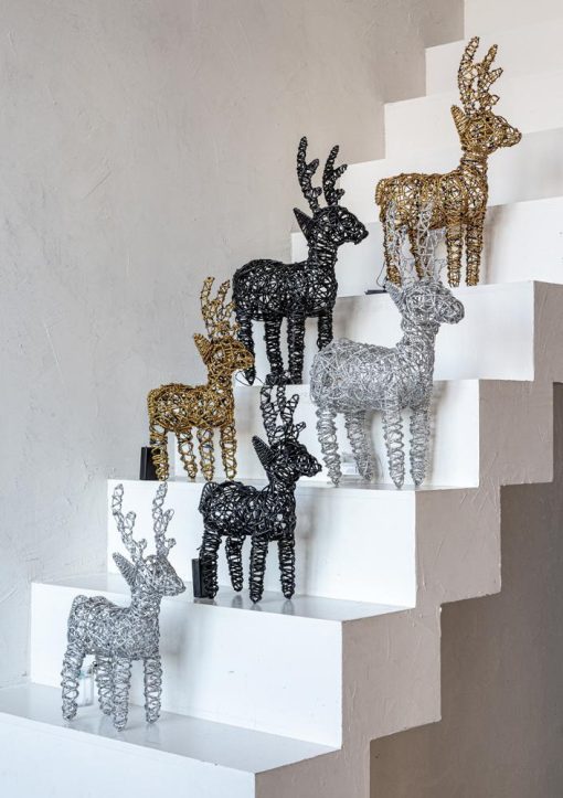 Jens Living - LED Rendier zwart L - Afbeelding 2