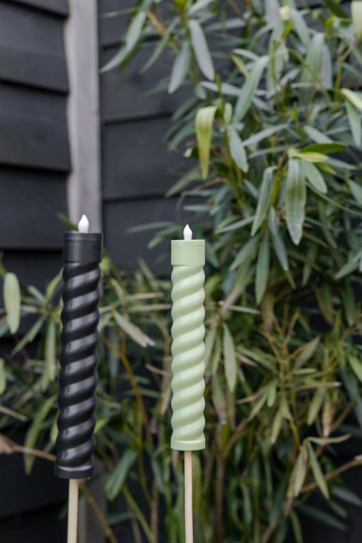 Jens Living - Tuinfakkel solar zwart - Afbeelding 2