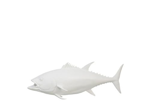 J-Line Tonijn Deco hang poly - wit
