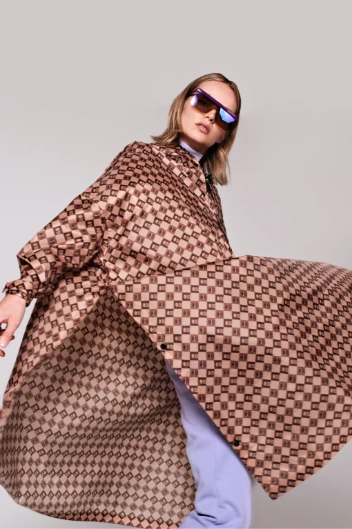 Rainkiss Damier Rain Poncho - Afbeelding 2