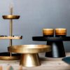 Gusta etagere goud / zwart - Afbeelding 2