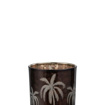 J-line waxinelicht houder Palm Tree