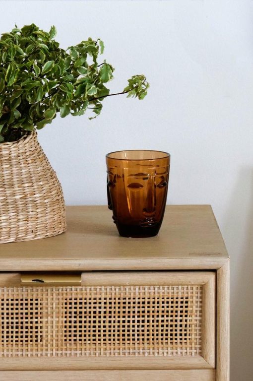 OPJET Drinkglas Visage Amber