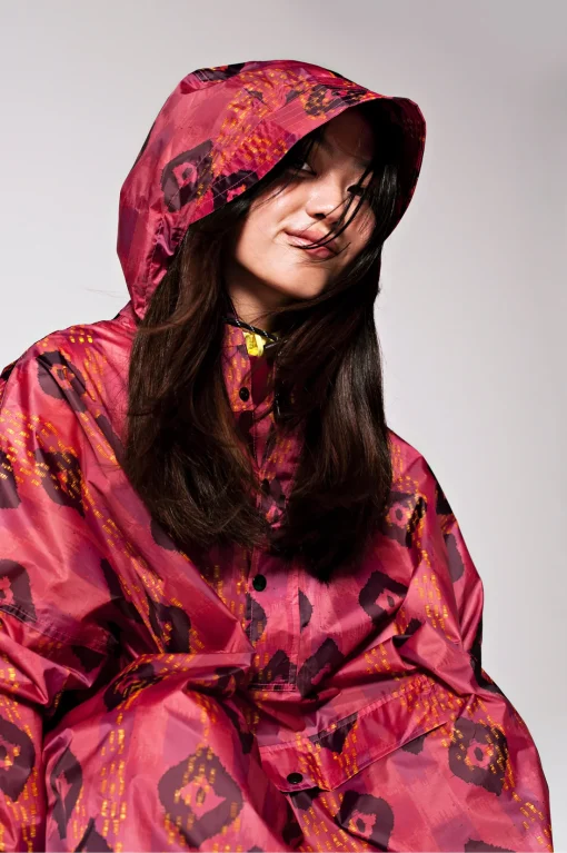 Rainkiss Ikat rain poncho - Afbeelding 2