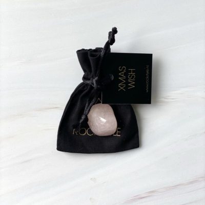 Rockstyle XMAS Wish | black velvet giftbag Rozenkwarts