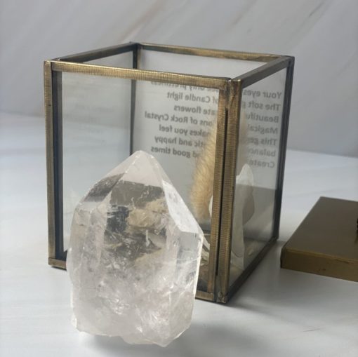 Rockstyle Xmas kandelaar met bergkristal - Afbeelding 4