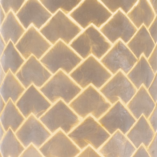 Villaflor vloerlamp Rani cilinder white 150 cm - Afbeelding 2