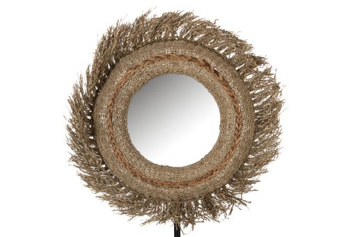 J-Line spiegel Mael naturel gras