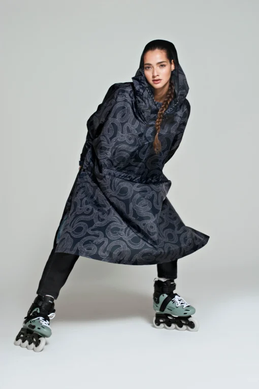 Rainkiss Snakes on a rain poncho - Afbeelding 2