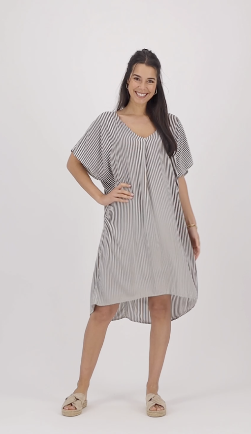 Zusss Kaftan met streep