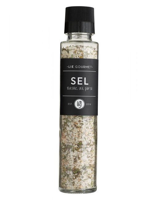 Lie Gourmet salt basil, garlic, parsley