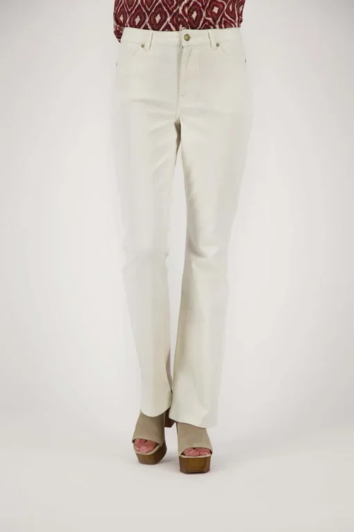 Zusss flared jeans off white - Afbeelding 2