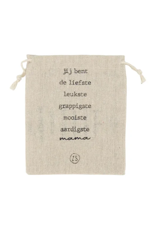 Zusss geurkaars in katoenen zakje mama - Afbeelding 2