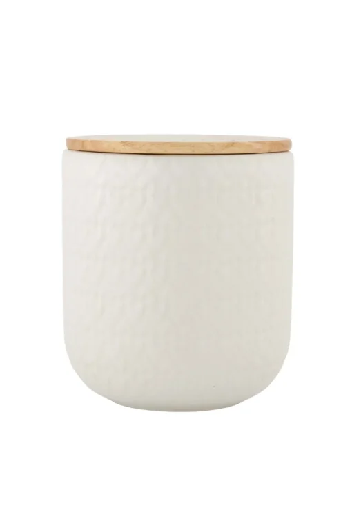 Zusss keramieken bewaarpot hartjes 12 cm