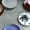HK Living ceramics side plate palms L - Afbeelding 2