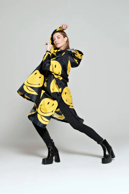 Rainkiss All Smiles x Smiley regen poncho