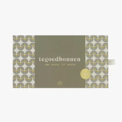 Zusss 10 tegoedbonnen in doosje multicolor