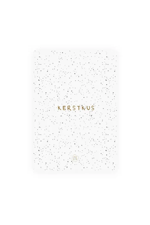 Zusss kerstkaart kerstkus