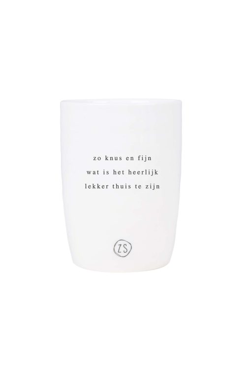 Zusss - koffiemok 'knus en fijn'