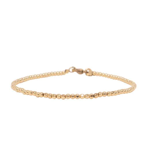 Miab armband Facet goud 17mm