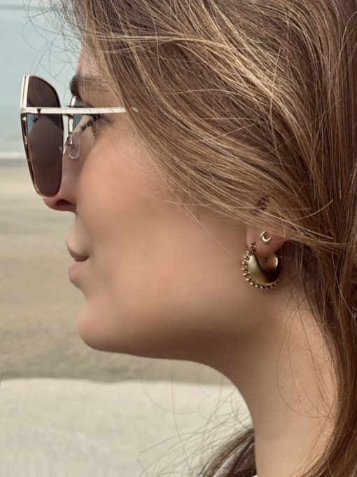 Byron Jewels oorbellen Nobu goud - Afbeelding 2