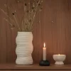 Zuss keramieken vaas asymmetrisch off white - Afbeelding 2