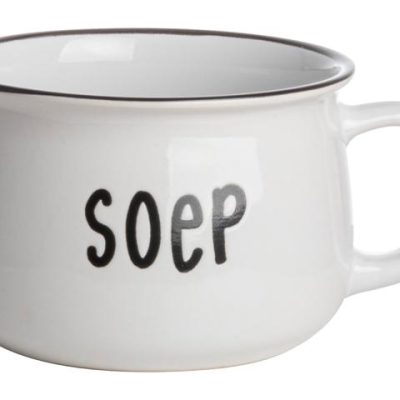 Gusta - Soepkom wit