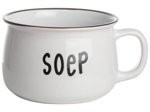 Gusta - Soepkom wit