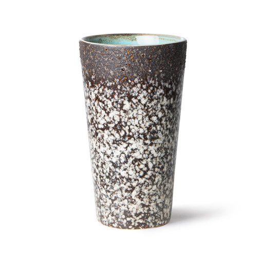 HK living - 70's ceramics latte mug mud