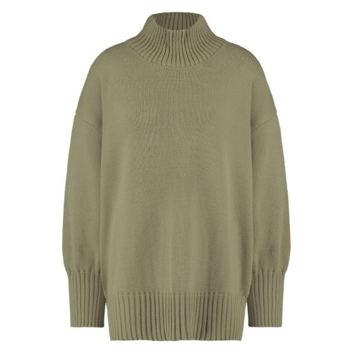 Juul & Belle Ada knitted pull olive
