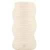 Zuss keramieken vaas asymmetrisch off white
