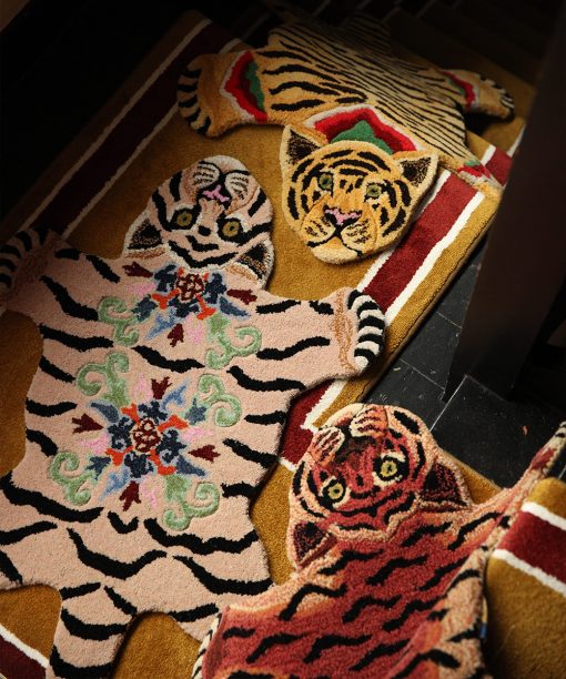 Doing goods Majestic Tiger vloerkleed